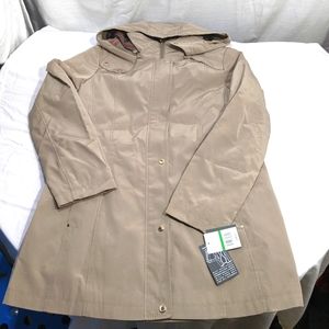 Gallery New York Heritage Collection Taupe Removable Liner Rain Jacket